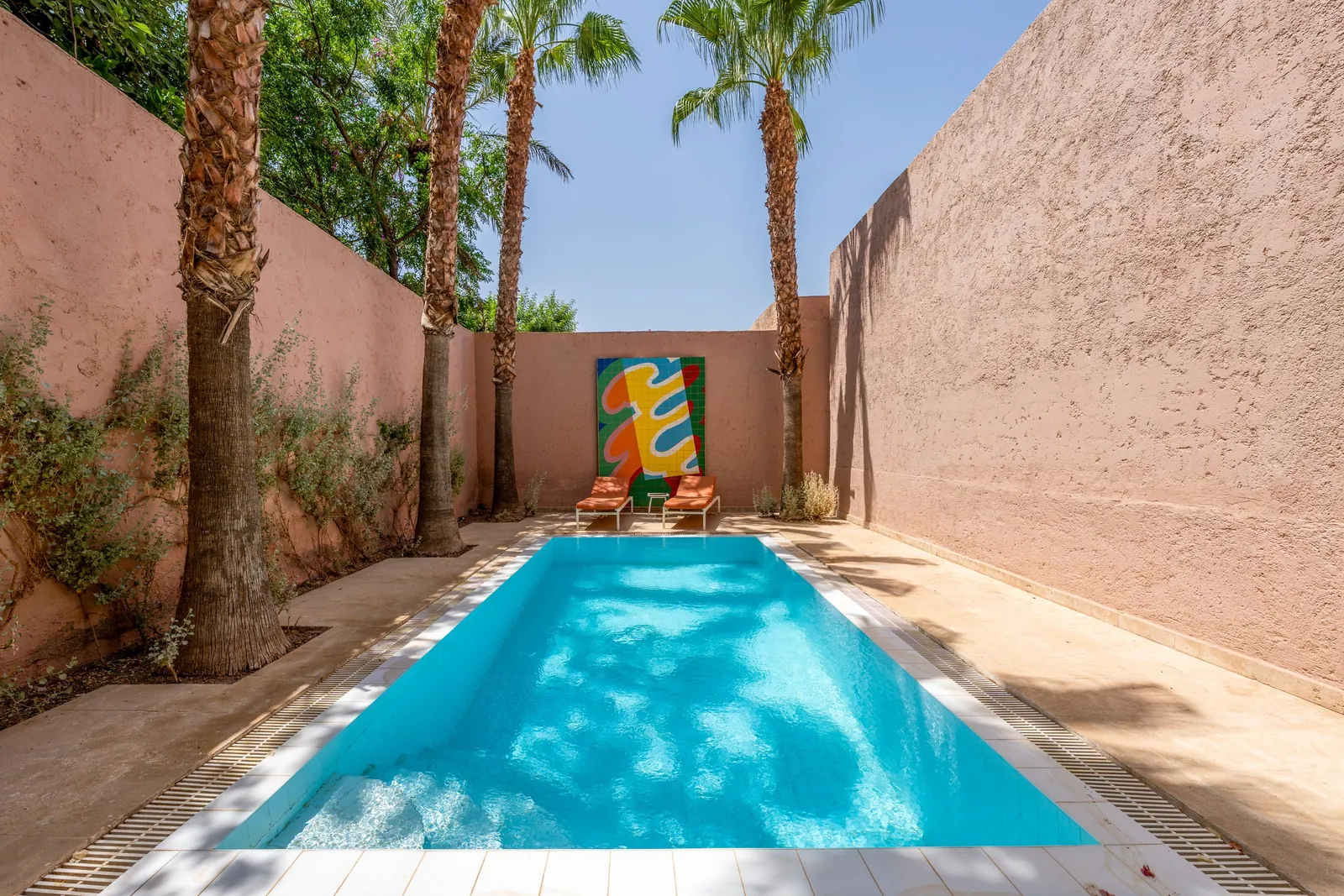Villa Blanche · The pool