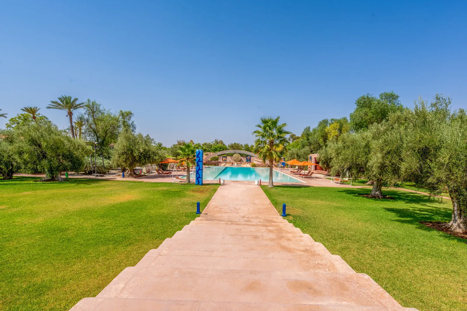The park vista